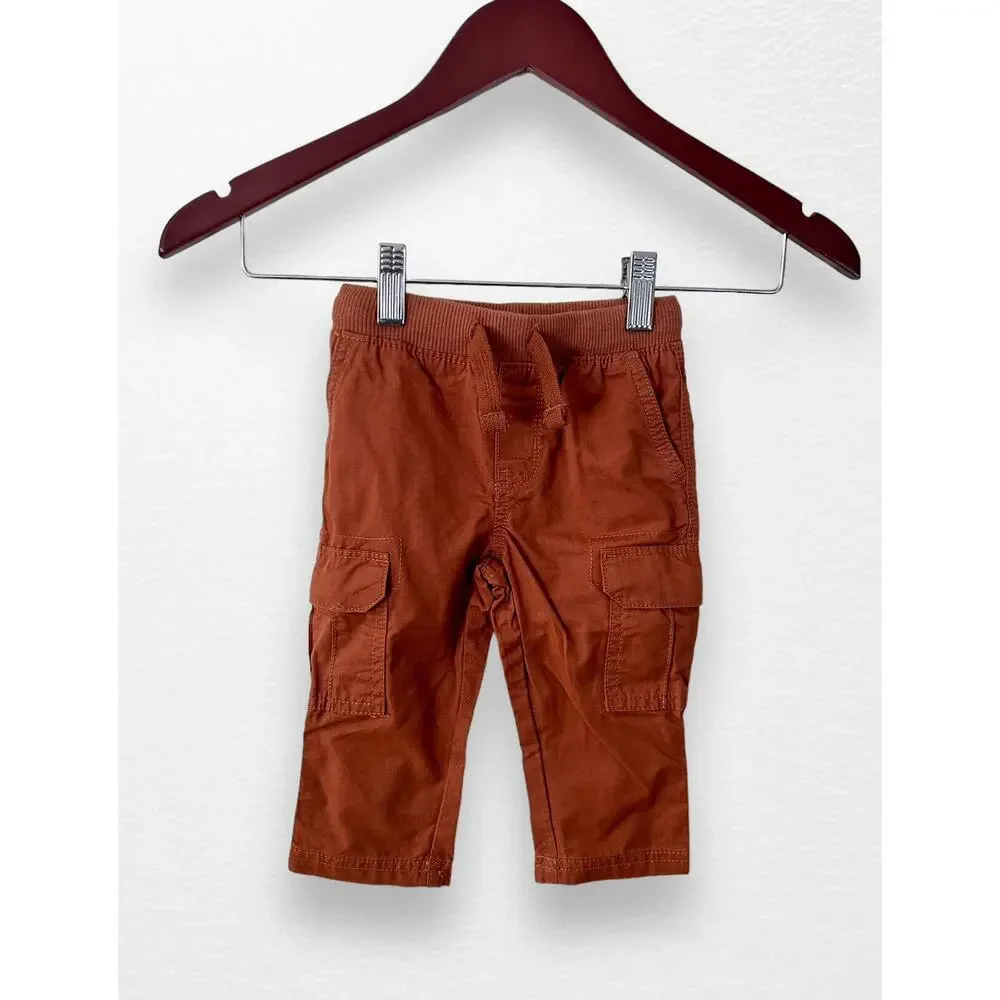 NWT Carter's Drawstring Cargo Pants, 9 Months